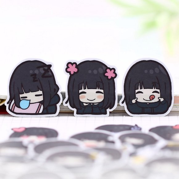 Chibi Menhera Emoji Stickers - Picture 2 of 4